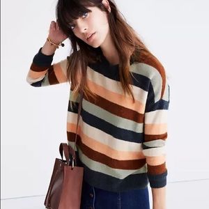 Madewell Pullover Sweater in Elmwood Stripe